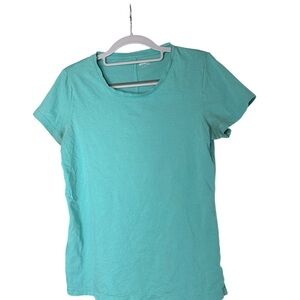 Duluth Trading Co Green Fitted Short Sleeve T-Shirt